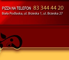 Pizza na telefon, najlepsza pizza Biała Podlaska, pizzeria roma